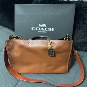 Coach Rogue Bag 39 in Colorblock, original tags not attached but included.